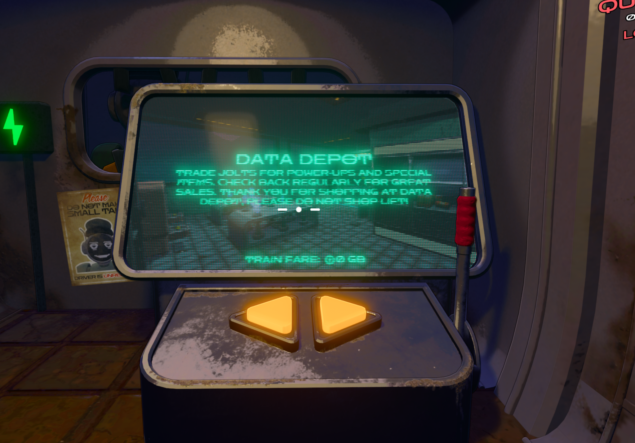 Destination card for Data Depot